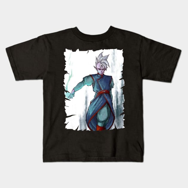 SUPREME KAI MERCH VTG Kids T-Shirt by Diego Jiwananda